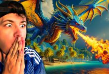 Avatar Zoro vainqueur d’un concours de style Blox Fruits avec un Fruit Dragon permanent